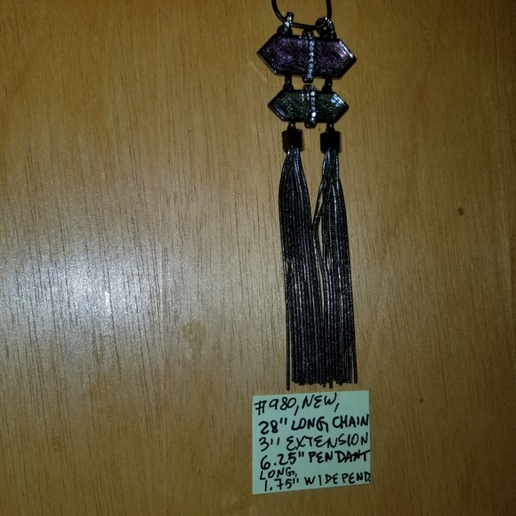 ✅980 NWT RARE Jennifer Lopez Purple Venetian Glass - Picture 9 of 16